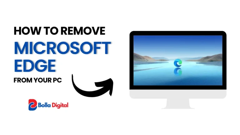 How to remove Microsoft Edge from windows 10